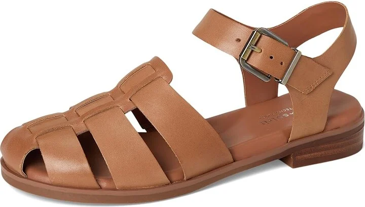 Easy Spirit Gretty Women's Sandals Medium Brown Leather : 6 W (D) - Image 5