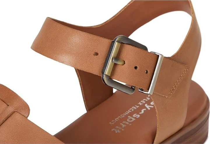 Easy Spirit Gretty Women's Sandals Medium Brown Leather : 6 W (D) - Image 7