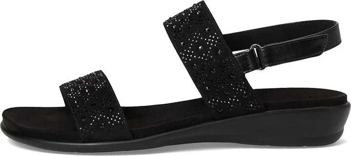 Easy Spirit Haisley Women's Sandals Black : 8.5 M (B), Suede - Image 6