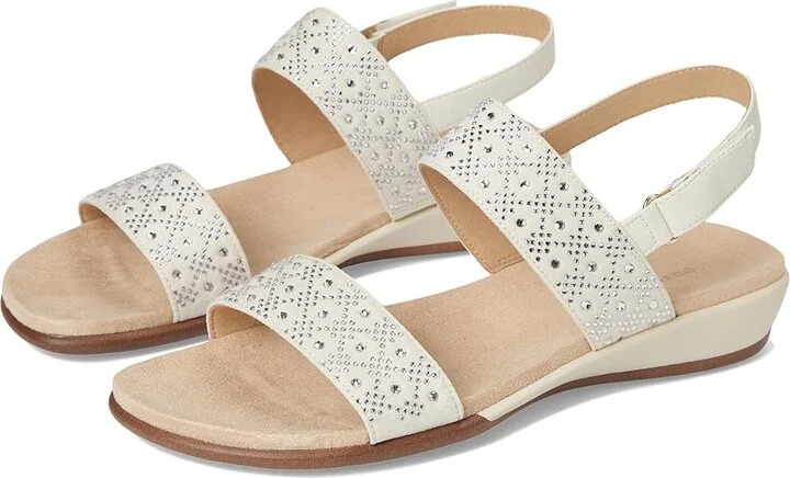 Easy Spirit Haisley Women's Sandals Cream : 11 M (B), Suede