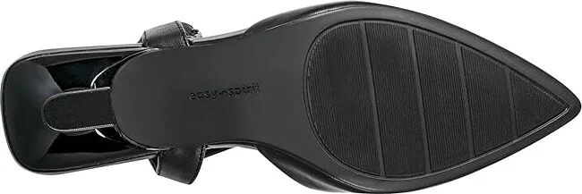 Easy Spirit Halyn High Women's Heels Black Leather : 5.5 M (B), Rubber - Image 3
