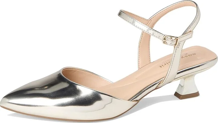 Easy Spirit Halyn High Women's Heels Gold Chrome : 5.5 M (B), Rubber - Image 5