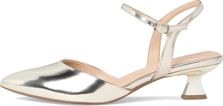 Easy Spirit Halyn High Women's Heels Gold Chrome : 5.5 M (B), Rubber - Image 6