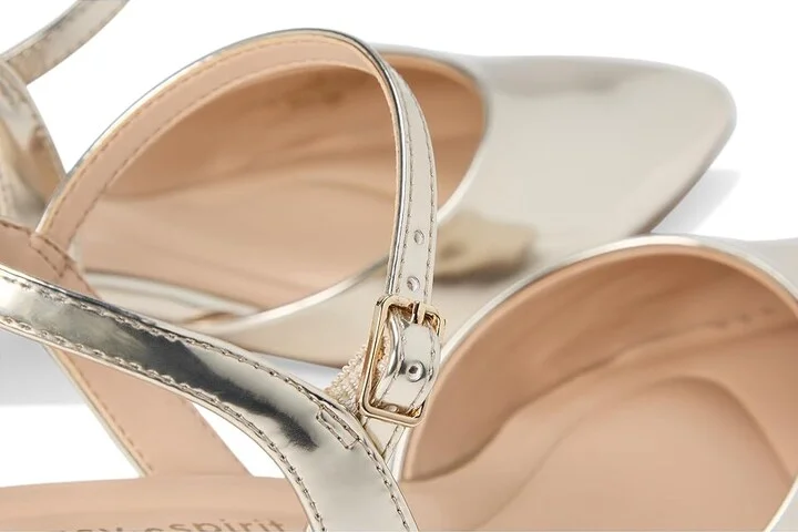 Easy Spirit Halyn High Women's Heels Gold Chrome : 5.5 M (B), Rubber - Image 7