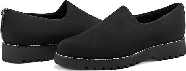 Easy Spirit Hewitt Women's Flat Shoes Black : 8.5 M (B), Synthetic