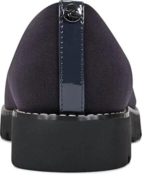 Easy Spirit Hewitt Women's Flat Shoes Navy : 6 W (D), Synthetic - Image 4