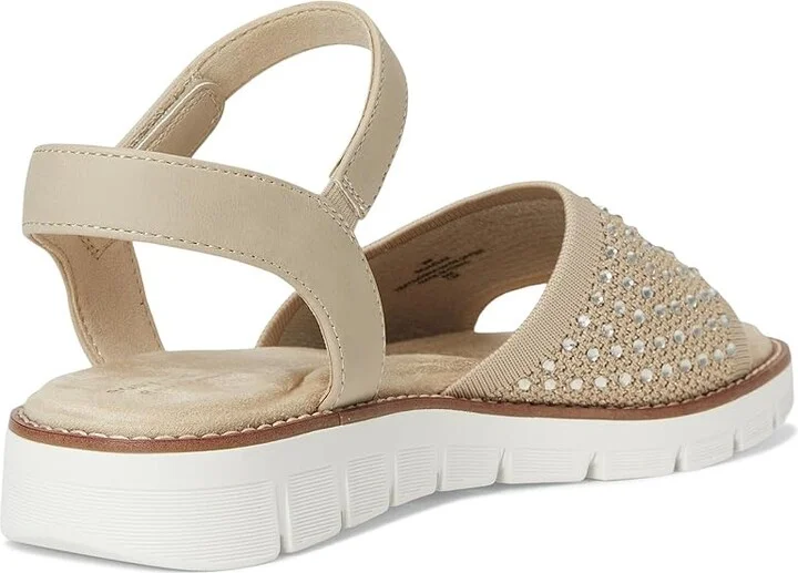 Easy Spirit Jaela Women's Sandals Beige/Gold : 11 W (D) - Image 4
