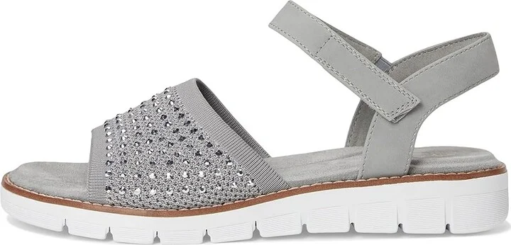 Easy Spirit Jaela Women's Sandals Grey/Silver : 12 M (B) - Image 6