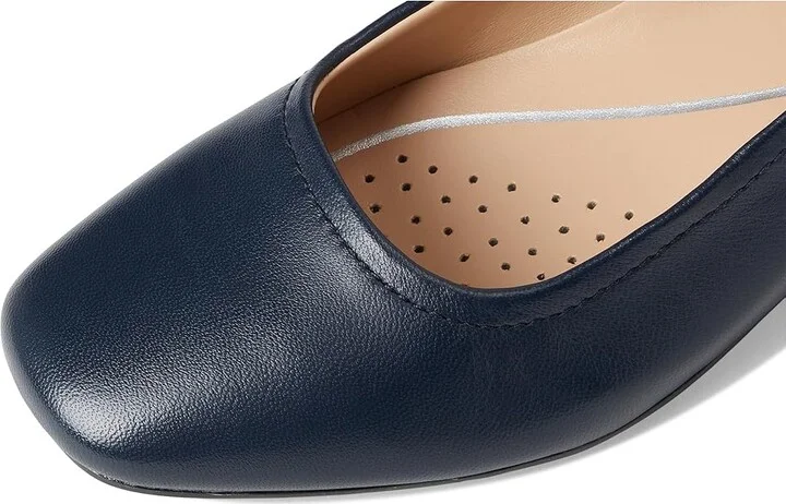 Easy Spirit Jain High Women's Heels Dark Blue Leather : 7.5 W (D), Leather/Rubber - Image 7
