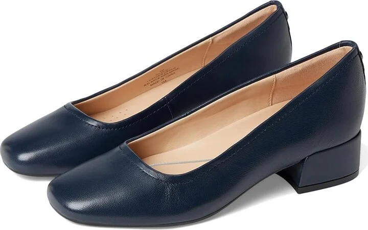 Dark Blue Leather