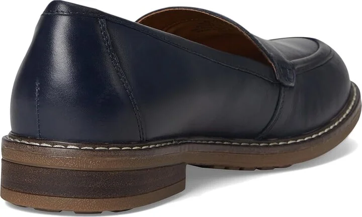 Easy Spirit Jaylin Women's Flat Shoes Navy Leather : 6.5 W (D) - Image 4