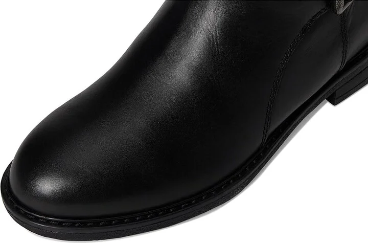 Easy Spirit Jema Women's Boots Black Leather : 9.5 W (D), Leather/Rubber/Textile - Image 2