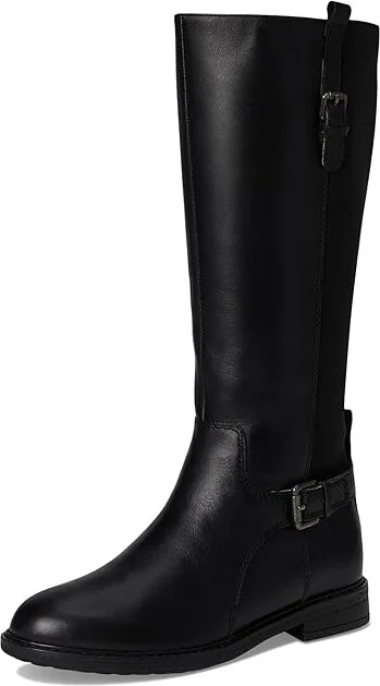 Easy Spirit Jema Women's Boots Black Leather : 9.5 W (D), Leather/Rubber/Textile - Image 5