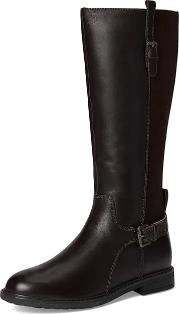Easy Spirit Jema Women's Boots Dark Brown Leather : 5 M (B), Leather/Rubber/Textile - Image 5