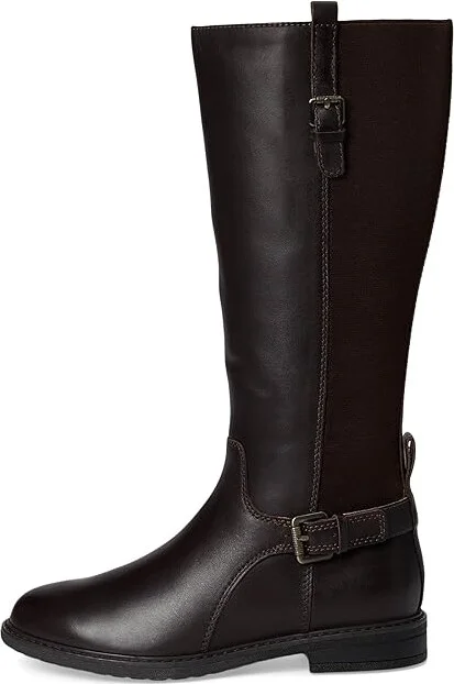 Easy Spirit Jema Women's Boots Dark Brown Leather : 5 M (B), Leather/Rubber/Textile - Image 6