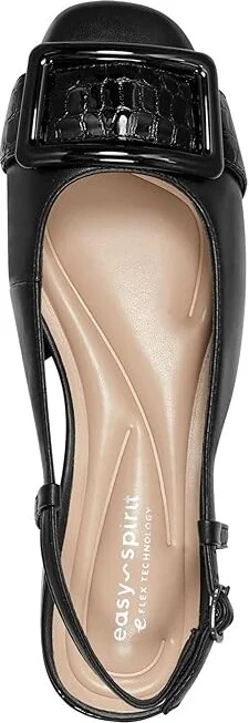 Easy Spirit Jola High Women's Heels Black Leather : 6 M (B), Leather/Rubber - Image 2