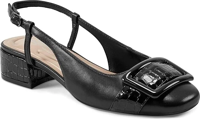 Easy Spirit Jola High Women's Heels Black Leather : 6 M (B), Leather/Rubber - Image 5