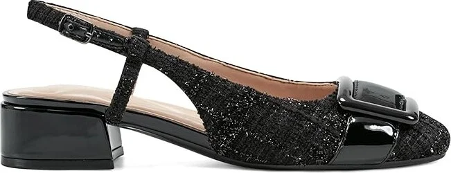 Easy Spirit Jola High Women's Heels Black Tweed : 6 M (B), Leather/Rubber - Image 6