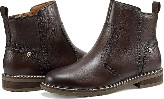 Easy Spirit Juna Women's Boots Dark Brown Leather : 5 M (B)