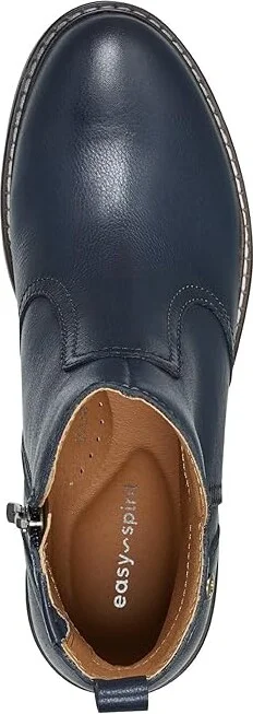 Easy Spirit Juna Women's Boots Navy Leather : 6 M (B) - Image 2