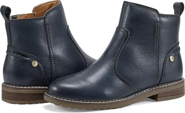 Navy Leather