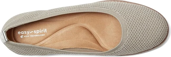 Easy Spirit Kellina Women's Shoes Beige/Silver : 9 M (B), Polyester - Image 2