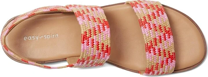 Easy Spirit Lana Women's Sandals Pink/Natural : 6.5 M (B) - Image 2