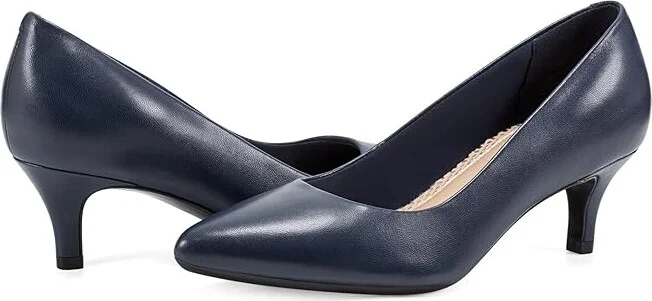 Navy Leather