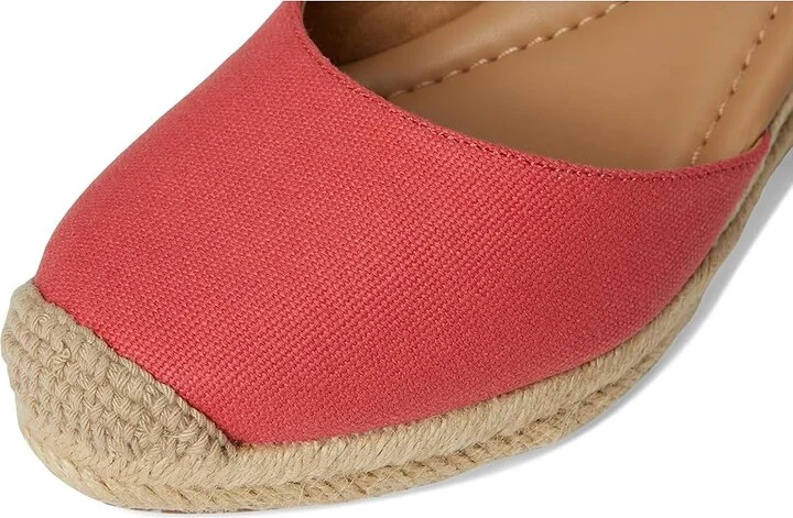 Easy Spirit Makaylie Women's Wedge Shoes Coral/Natural : 9.5 M (B), Rubber/Synthetic - Image 7