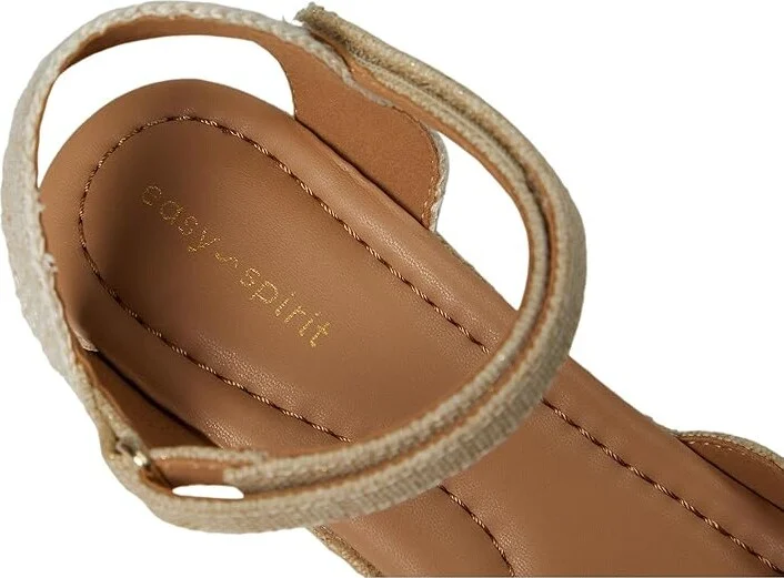 Easy Spirit Makaylie Women's Wedge Shoes Natural/Gold : 10 M (B), Rubber/Synthetic - Image 7