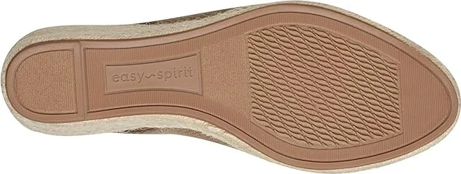 Easy Spirit Margie Women's Sandals Natural/Gold : 11 W (D), Textile - Image 3