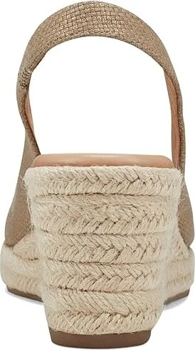 Easy Spirit Margie Women's Sandals Natural/Gold : 11 W (D), Textile - Image 4