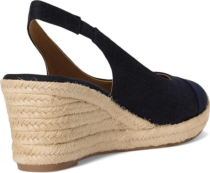 Easy Spirit Margie Women's Sandals Navy : 8.5 M (B), Textile - Image 4