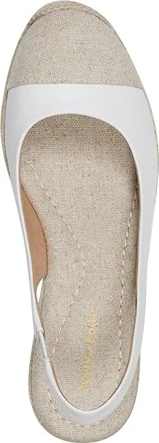 Easy Spirit Margie Women's Sandals White Leather/Sand : 8.5 W (D) - Image 2