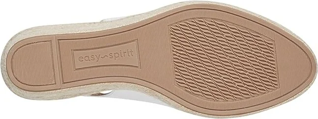 Easy Spirit Margie Women's Sandals White Leather/Sand : 8.5 W (D) - Image 3