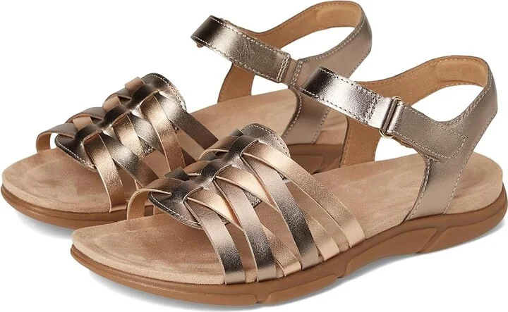 Easy Spirit Marlene Women's Sandals Bronze/Gold Leather : 6 M (B)