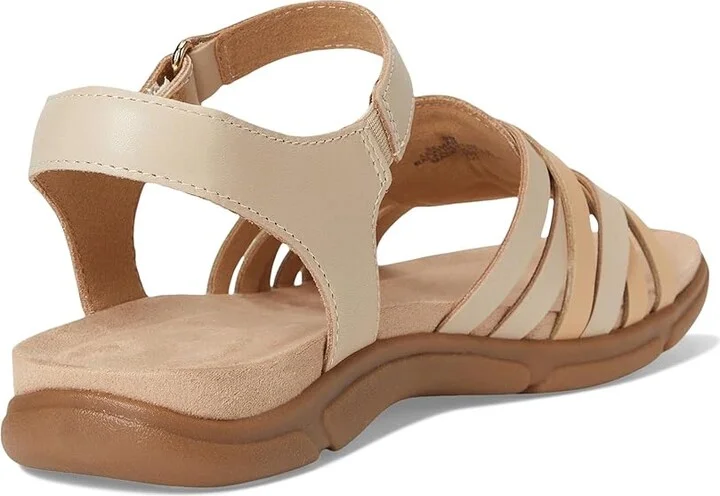 Easy Spirit Marlene Women's Sandals Cream/Light Natural Leather : 6.5 W (D) - Image 4