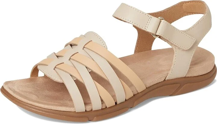 Easy Spirit Marlene Women's Sandals Cream/Light Natural Leather : 6.5 W (D) - Image 5