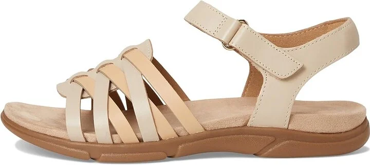Easy Spirit Marlene Women's Sandals Cream/Light Natural Leather : 6.5 W (D) - Image 6
