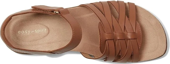 Easy Spirit Marlene Women's Sandals Medium Brown Leather : 9 M (B) - Image 2