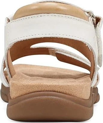 Easy Spirit Mavey Women's Sandals Cream Leather : 6.5 W (D) - Image 4