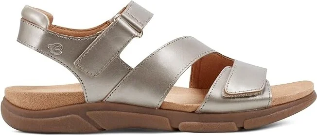 Easy Spirit Mavey Women's Sandals Gold Leather : 7 M (B) - Image 5