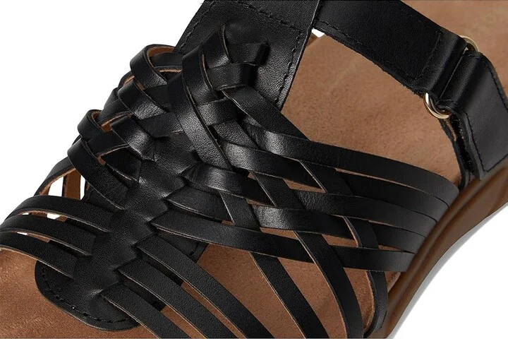 Easy Spirit Mindi Women's Sandals Black Leather : 8.5 M (B) - Image 7