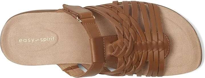 Easy Spirit Mindi Women's Sandals Cognac Leather : 5.5 M (B) - Image 2
