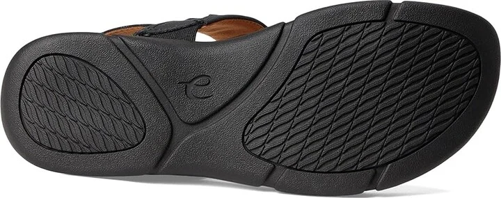 Easy Spirit Monte Women's Sandals Black : 7 W (D), Rubber - Image 3