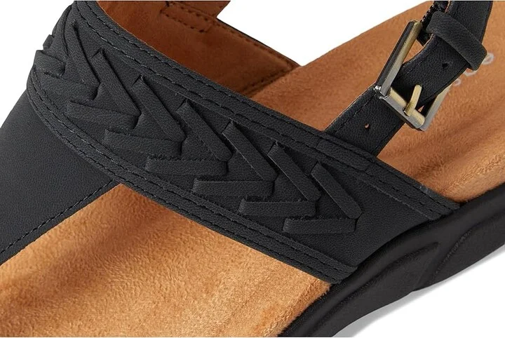 Easy Spirit Monte Women's Sandals Black : 7 W (D), Rubber - Image 7