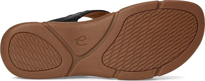Easy Spirit Monte Women's Sandals Black Smooth/Black Patent : 9.5 M (B), Synthetic - Image 3
