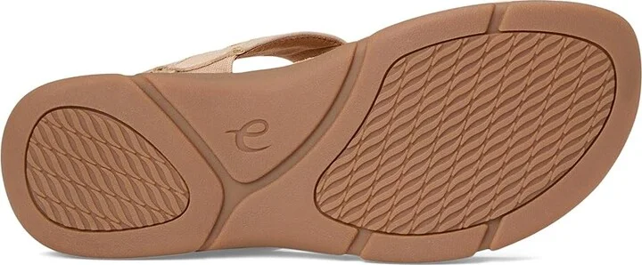 Easy Spirit Monte Women's Sandals Light Natural/Gold : 8 M (B), Rubber - Image 3
