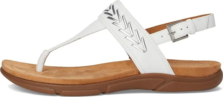 Easy Spirit Monte Women's Sandals White/Silver : 7 W (D), Synthetic - Image 6