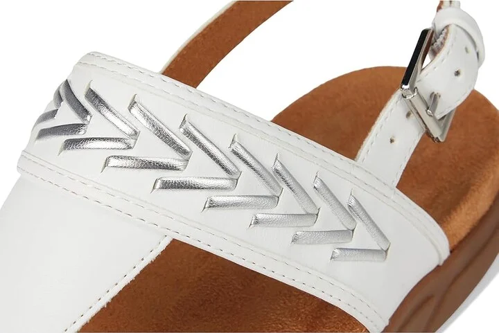 Easy Spirit Monte Women's Sandals White/Silver : 7 W (D), Synthetic - Image 7